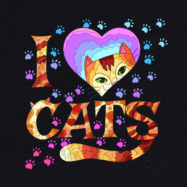 I-Love-My-Cat by tee-sailor